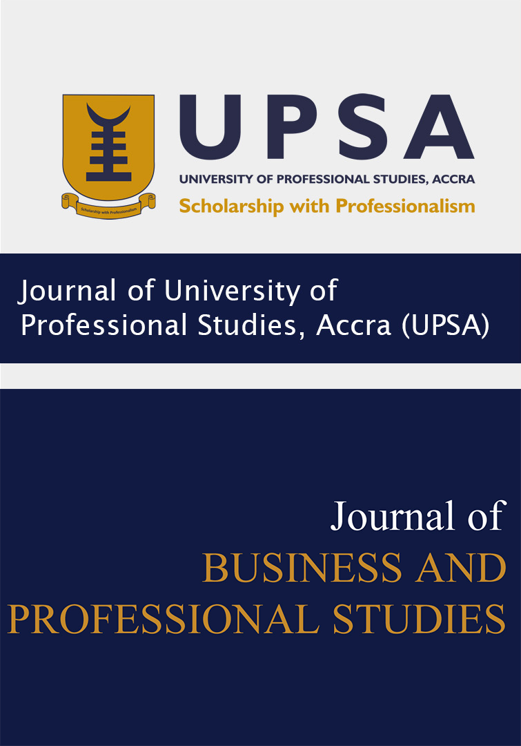 					View Vol. 16 No. 1 (2025): Journal of Business and Professional Studies
				
